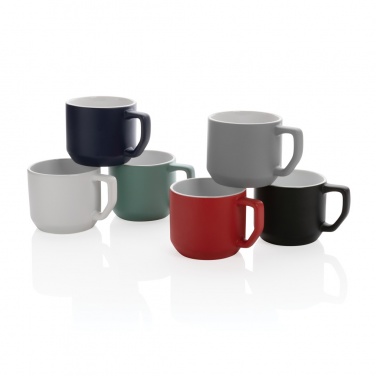 Logotrade promotional item picture of: Ceramic modern mug 350ml