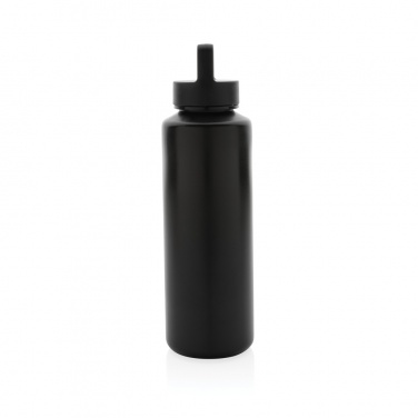 Logo trade promotional products image of: RCS certified recycled PP water bottle with handle