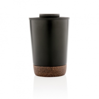 Logotrade promotional products photo of: GRS RPP stainless steel cork coffee tumbler