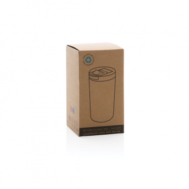 Logotrade corporate gift picture of: RCS RSS Double wall vacuum leakproof lock mug