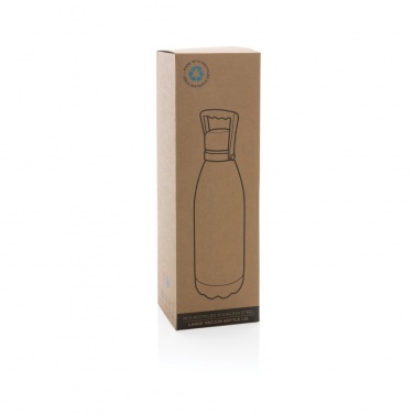 Logotrade promotional merchandise photo of: RCS Recycled stainless steel large vacuum bottle 1.5L