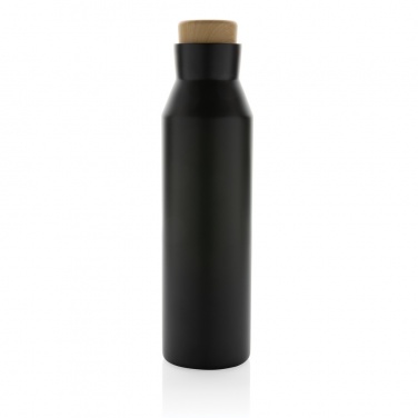 Logotrade promotional item image of: Gaia RCS certified recycled stainless steel vacuum bottle