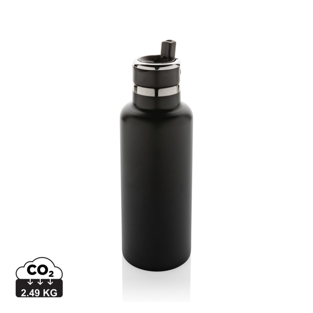 Logo trade advertising products image of: Hydro RCS recycled stainless steel vacuum bottle with spout