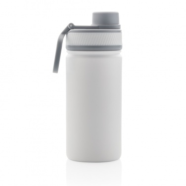 Logo trade promotional items picture of: Vacuum stainless steel bottle with sports lid 550ml
