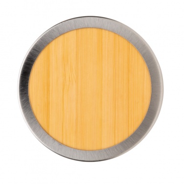 Logotrade corporate gift image of: Leak proof bamboo vacuum bottle