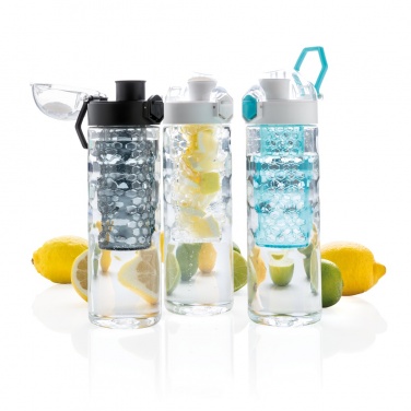 Logo trade promotional gifts image of: Honeycomb lockable leak proof infuser bottle