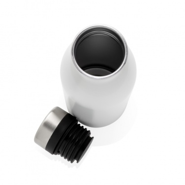 Logo trade promotional giveaways picture of: Deluxe stainless steel water bottle