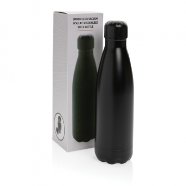 Logotrade corporate gifts photo of: Solid colour vacuum stainless steel bottle 500 ml