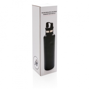 Logo trade advertising product photo of: Vacuum insulated leak proof standard mouth bottle