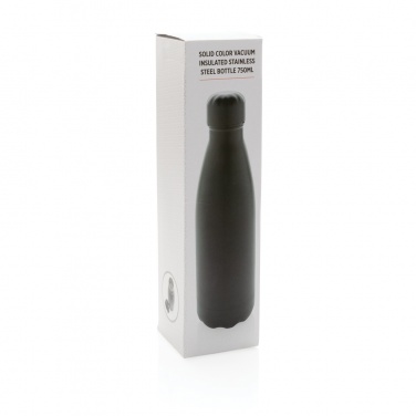 Logo trade promotional items picture of: Solid colour vacuum stainless steel bottle 750ml