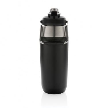 Logotrade promotional merchandise image of: Vacuum stainless steel dual function lid bottle 1L