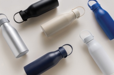 Logo trade corporate gifts picture of: Pluto RCS Certified recycled aluminium bottle 680ml