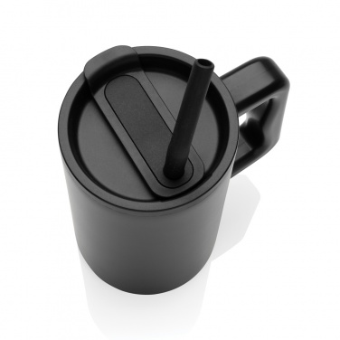 Logotrade promotional product image of: Cube RCS certified recycled steel mug 800ml