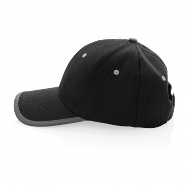 Logotrade promotional merchandise picture of: Impact AWARE™ Brushed rcotton 6 panel contrast cap 280gr