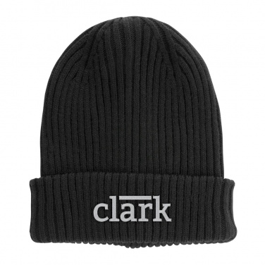 Logo trade advertising product photo of: Impact AWARE™  Polylana® double knitted beanie