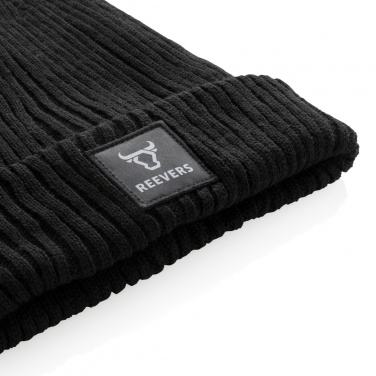 Logo trade promotional merchandise image of: Impact AWARE™  Polylana® double knitted beanie