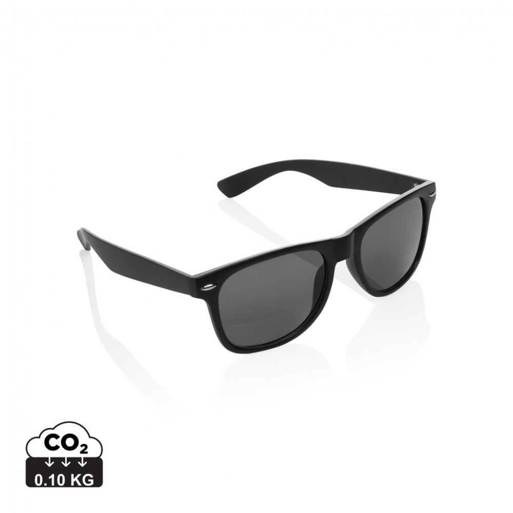 Logotrade corporate gift image of: GRS recycled PC plastic sunglasses
