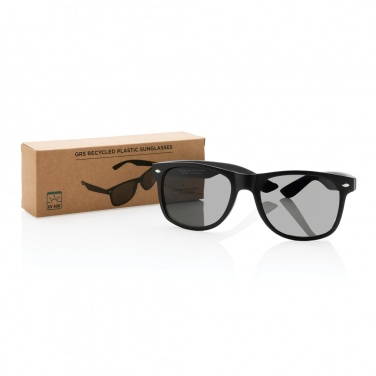 Logotrade corporate gift picture of: GRS recycled PC plastic sunglasses