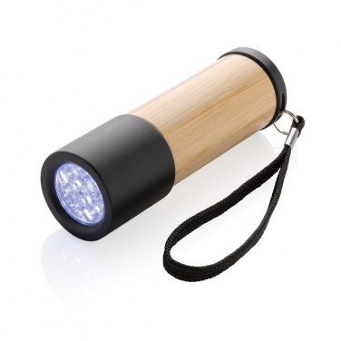 Logotrade business gifts photo of: Bamboo and RCS certfied recycled plastic torch