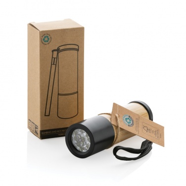 Logotrade promotional merchandise image of: Bamboo and RCS certfied recycled plastic torch