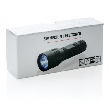 Logotrade promotional product picture of: 3W medium CREE torch