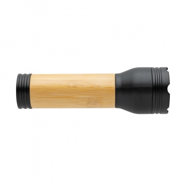 Logotrade promotional merchandise image of: Lucid 3W RCS certified recycled plastic & bamboo torch