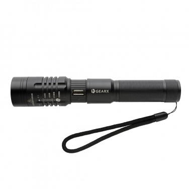 Logotrade corporate gifts photo of: Gear X USB re-chargeable torch