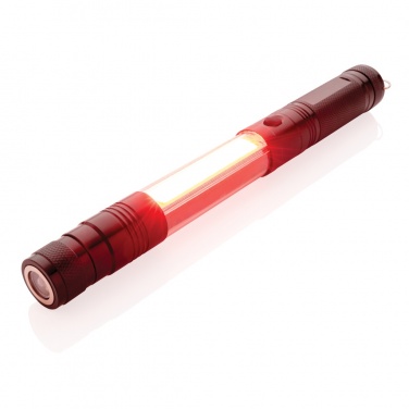 Logo trade corporate gifts image of: Large telescopic light with COB
