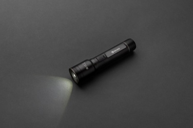 Logo trade promotional gifts image of: RCS recycled aluminum USB-rechargeable heavy duty torch