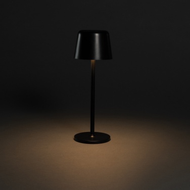 Logo trade promotional gift photo of: Zenic RCS recycled plastic USB re-chargable table lamp