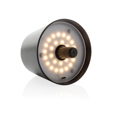 Logo trade promotional item photo of: BottleGlow RCS recycled plastic bottle lamp