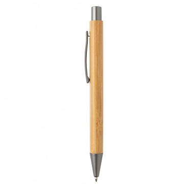 Logotrade promotional products photo of: Slim design bamboo pen