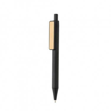 Logo trade promotional products image of: GRS RABS pen with bamboo clip