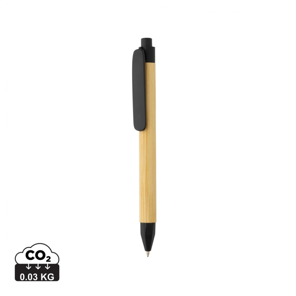 Logotrade advertising products photo of: Write responsible recycled paper barrel pen