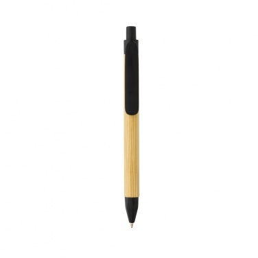 Logo trade promotional gift photo of: Write responsible recycled paper barrel pen