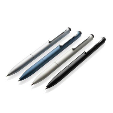 Logotrade corporate gift picture of: Kymi RCS certified recycled aluminium pen with stylus