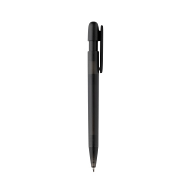 Logo trade promotional products image of: Devin GRS certified RABS pen transparent