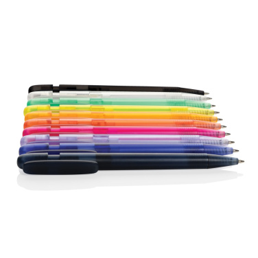 Logo trade business gifts image of: Devin GRS certified RABS pen transparent