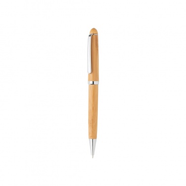 Logo trade promotional merchandise photo of: Bamboo pen in box