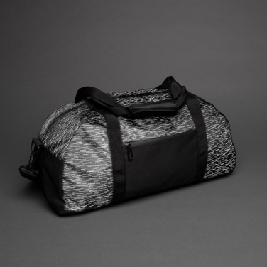 Logotrade corporate gift image of: AWARE™ RPET Reflective weekend bag