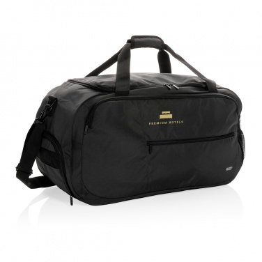 Logotrade promotional item picture of: Swiss Peak AWARE™ RPET sports duffel bag
