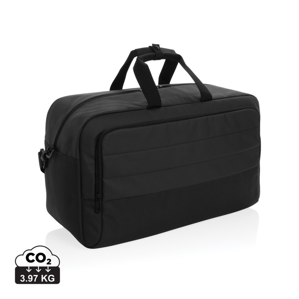 Logo trade promotional gift photo of: Armond AWARE™ RPET weekend duffel bag