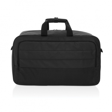 Logo trade promotional giveaway photo of: Armond AWARE™ RPET weekend duffel bag
