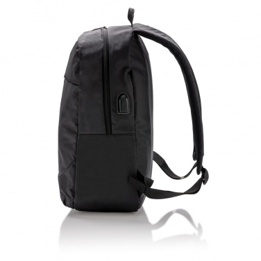 Logo trade promotional merchandise photo of: Power USB laptop backpack