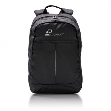 Logotrade promotional gift image of: Power USB laptop backpack
