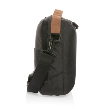 Logotrade promotional giveaway picture of: Impact AWARE™ 300D two tone deluxe 15.6" laptop bag