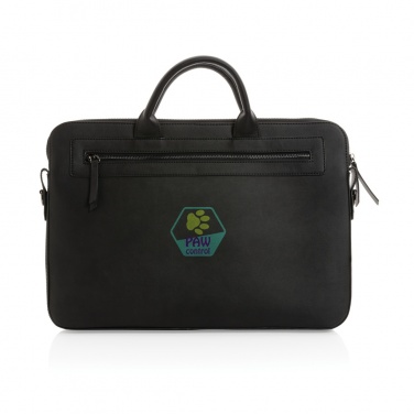 Logo trade promotional gift photo of: Swiss Peak GRS recycled PU 14 inch laptop bag