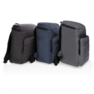 Logo trade corporate gifts image of: Impact AWARE™ RPET cooler backpack