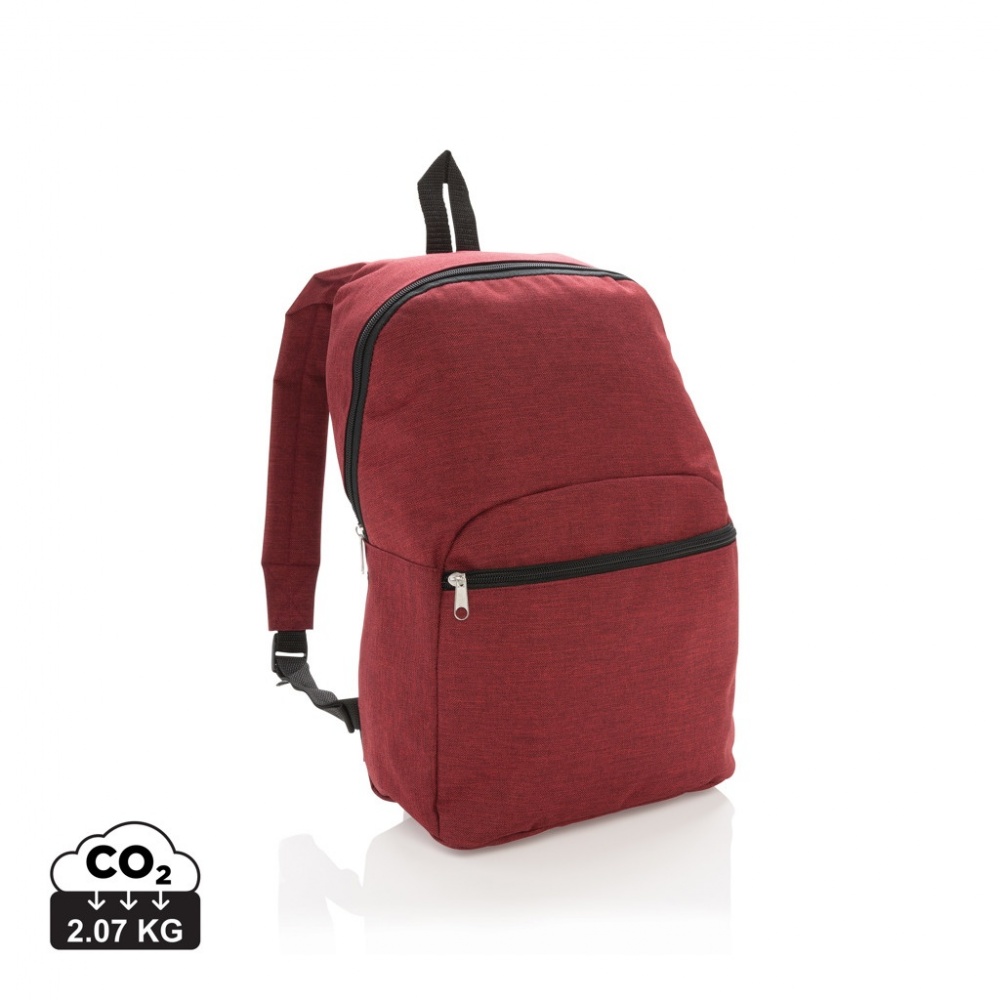 Logo trade promotional merchandise image of: Classic two tone backpack