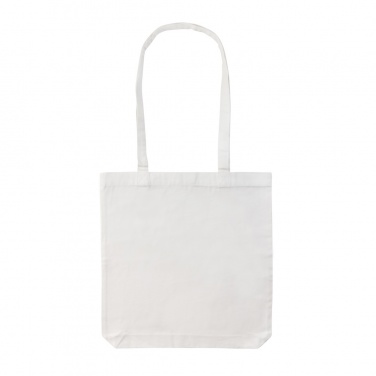 Logo trade promotional giveaway photo of: Impact AWARE™ recycled cotton tote 330 gsm